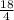 \frac{18}{4}