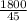 \frac{1800}{45}