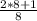 \frac{2*8+1}{8}