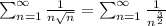 \sum_{n=1}^\infty\frac{1}{n\sqrt{n}}=\sum_{n=1}^\infty\frac{1}{n^{\frac{3}{2}}}