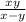 \frac{xy}{x-y}