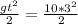 \frac{gt^{2}}{2} } = {\frac{10*3^{2}}{2}}