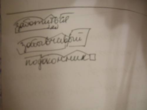 Безуспешный морфемный разбор слова,заботиться,забывчевый,подоконник. ответьте