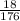 \frac{18}{176}