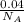 \frac{0.04}{N_{A}}