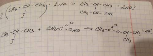 Надо! help ! напишите реакции 2-йодпропана (с3h7i) с натрием,цианидом калием, аммиаком, ацетатом нат