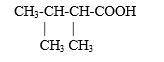 2,3-диметилбутановая кислота. напишите структурную формулу