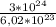 \frac{3* 10^{24} }{6,02* 10^{23} }