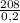 \frac{208}{0,2}