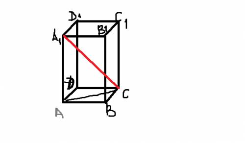 Стеоремы пифагора докажите, что диагональ d прямого параллелепипеда с измерениями а,b, и c(длина, ши