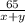 \frac{65}{x+y}