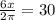 \frac{6x}{2 \pi } = 30