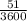 \frac{51}{3600}