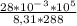 \frac{28*10^-^3*10^5}{8,31*288}