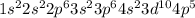 1s^{2} 2s^{2} 2p^{6} 3s^{2} 3p^{6} 4s^{2} 3d^{10} 4p^{5}