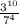 \frac{3^{10} }{ 7^{4} }