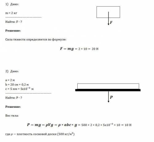 1.чему равна сила тяжести действующая на тело массой 2 кг находящееся на земле .изобразите силу граф