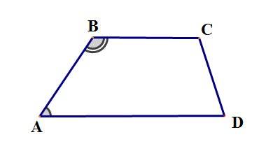 Найдите углы b и d трапеции abcd с основаниями ad и bc, если угла a=36(градусов), угол с=117(градусо
