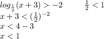 log_\frac{1}{2}(x+3)-2\ \ \ \ \ \ \ \ \frac{1}{2}