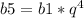 b5=b1*q^4