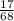 \frac{17}{68}