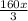 \frac{160x}{3}