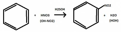 Уравнение реакции получения нитробензола