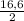 \frac{16,6}{2}