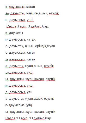 Морфологический разбор слов: ойыны, халықтарына, арқылы, кең, эпостарындағы, халықаралық.