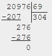 20976: 69,7700: 25,76356: 84,45570: 98. в столбик