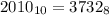 2010_{10}=3732_{8}