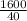 \frac{1600}{40}