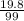 \frac{19.8}{99}