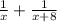 \frac{1}{x} + \frac{1}{x+8}