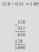 3,85 : 5 + 12,6 x 0,15 найти значение выражения ()