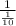 \frac{1}{ \frac{1}{10} }