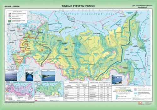 Внутренние воды европейской части россии и азиатской части россии