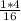 \frac{1*4}{16}