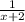 \frac1{x+2}