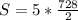 S=5*\frac{728}{2}