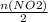 \frac{n(NO2)}{2}