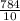 \frac{784}{10}