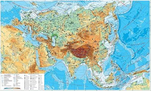 Рельеф и полезные ископаемые евразии.