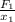 \frac{F_1}{x_1}