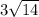 3 \sqrt{14}