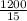 \frac{1200}{15}