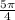 \frac{5 \pi }{4}