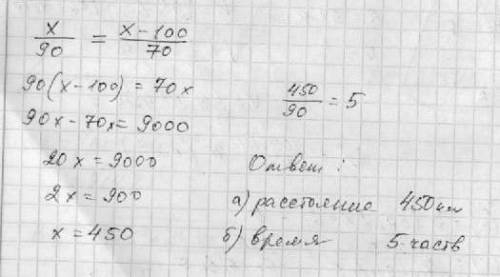 Из пункта а в пункт b вылетела ворона со скоростью 90 км/ч .а другая ворона ,которая летела 70км/ч к