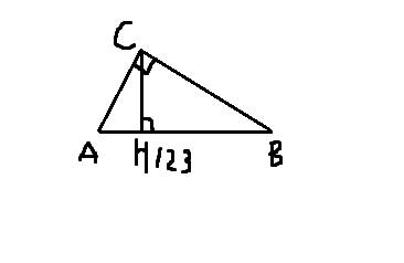 Втреугольнике abc угол c равен 90,ch высота,ab=123,tga=4/5.найдите ah ,только напишите нужно