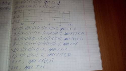 Найти количество целых корней уравнения |(x-4)(x^2-5x-6)|=(x-4)|x^2-5x-6|, принадлежащих отрезку [-2